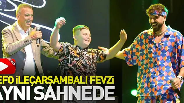 Sefo ile Çarşambalı Fevzi aynı sahnede