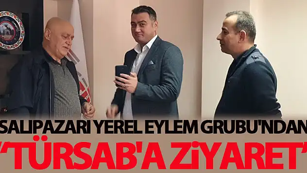 Salıpazarı Yerel Eylem Grubu'ndan Türsab'a Ziyaret