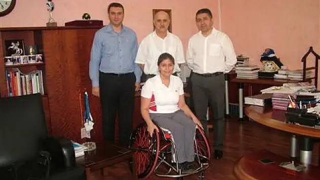 Engelli Milli Basketbolcuya OMÜ Vakfı sahip çıktı