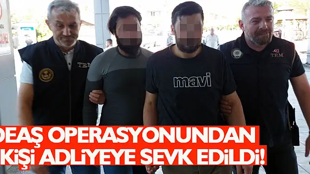 Samsun'da DEAŞ operasyonundan 3 kişi adliyeye sevk edildi