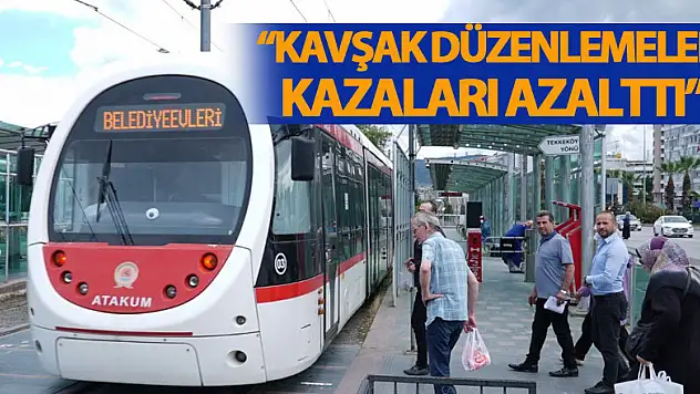 Başkan Demir: 'Kavşak düzenlemeleri kazaları azalttı'