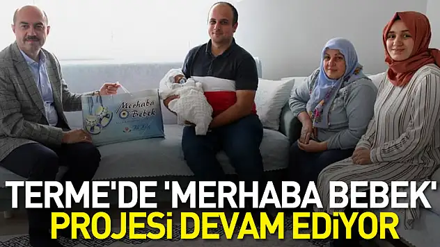 Terme'de 'Merhaba Bebek' projesi devam ediyor