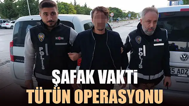 Samsun'da şafak vakti kaçak tütün mamulleri operasyonu: 22 gözaltı