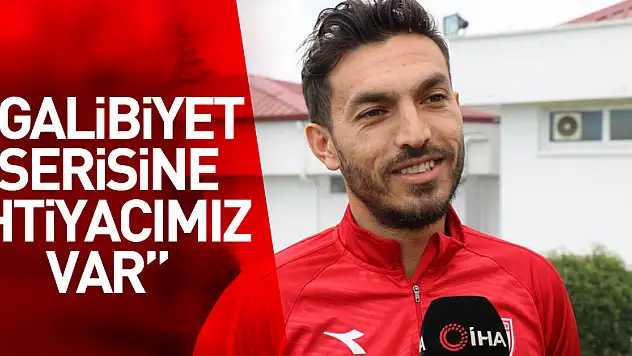 Yusuf Emre Gültekin: 'Galibiyet serisine ihtiyacımız var'