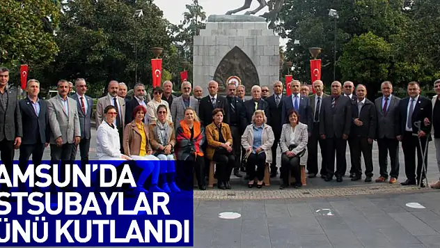 Samsun'da Astsubaylar Günü kutlandı