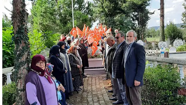 Şehit jandarma komando er kabri başında anıldı