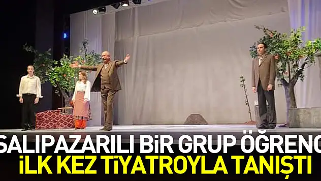 Salıpazarılı Bir Grup Öğrenci İlk Kez Tiyatroyla Tanıştı