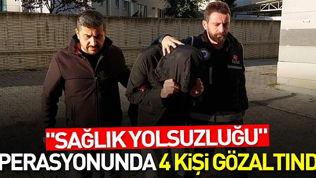 İstanbul merkezli 'Sağlık yolsuzluğu' operasyonunda Samsun'da 4 kişi gözaltına alındı