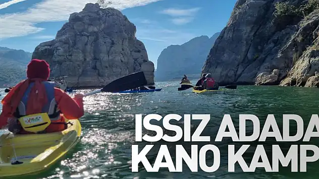 Issız adada kano kampı