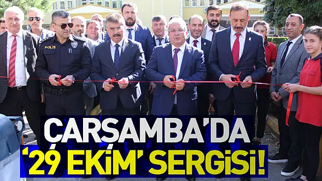 Çarşamba'da '29 Ekim' Sergisi!