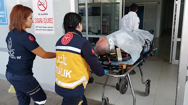 Samsun'da cip ile otomobil çarpıştı: 1 yaralı