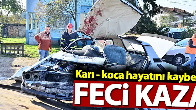 Samsun'da hastane dönüşü feci kaza: 2 ölü, 2 yaralı