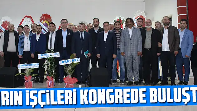 Fırın İşçileri kongrede buluştu