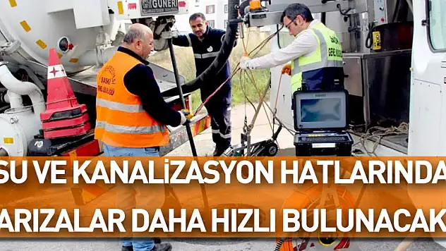 Samsun'da su ve kanalizasyon hatlarında arızalar daha hızlı bulunacak