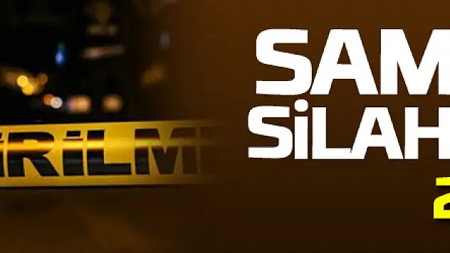 Samsun'da silahlı saldırı: 2 yaralı