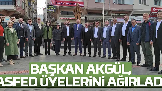 Başkan Akgül, ASFED Üyelerini Ağırladı