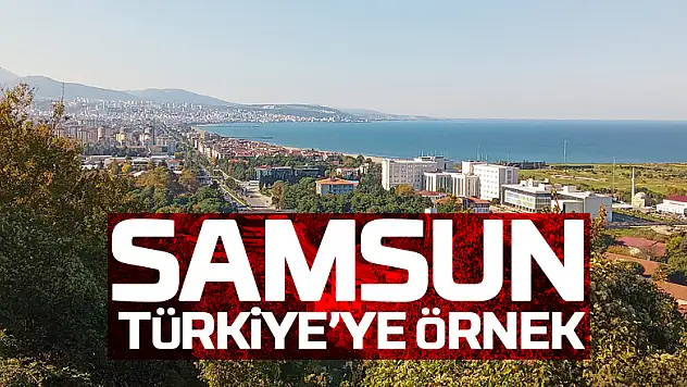 Samsun 'zehirsiz kent'te Türkiye'ye örnek