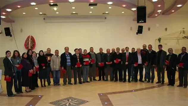 Tekin kadro fazlası personelle vedalaştı