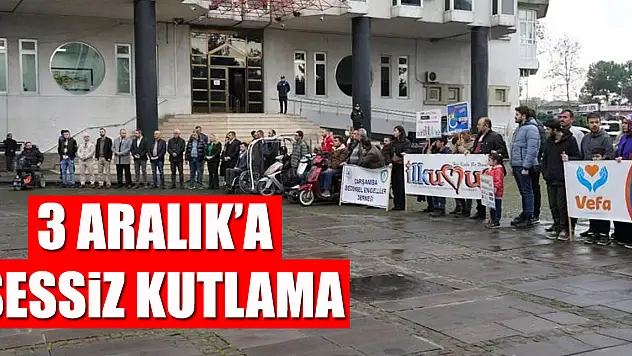 3 Aralık'a sessiz kutlama