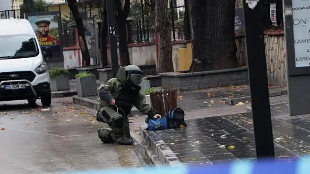 Okul önünde şüpheli valiz paniği