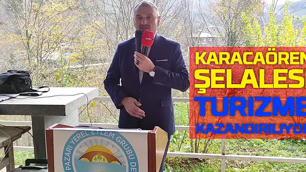 Karacaören Şelalesi'nin turizme kazandırılması için çalışmalar sürüyor
