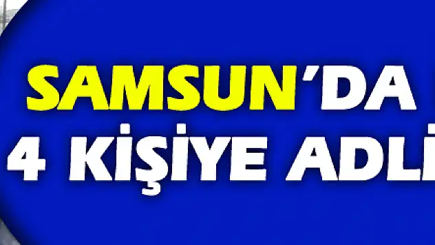 Samsun'da DEAŞ'tan 4 kişiye adli kontrol