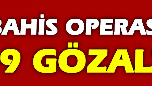 Yasadışı bahis operasyonunda 209 gözaltı