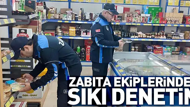 Zabıta Ekiplerinden Sıkı Denetim