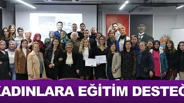 Atakum'da kadınlara eğitim desteği