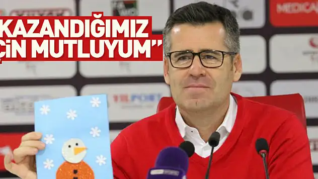 Hüseyin Eroğlu: 'Kazandığımız için mutluyum'