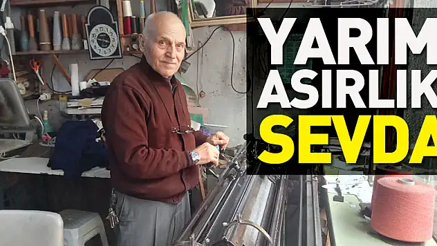Mustafa usta ömrünün 48 yılını triko makinesinin başında geçirdi