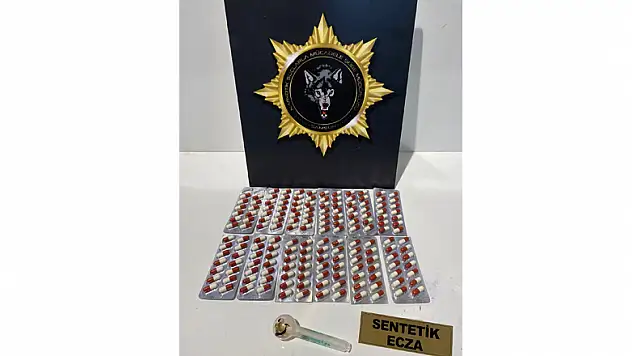 Uyuşturucu haplarla yakalanan şahıs gözaltına alındı