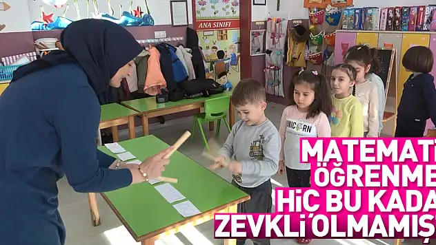 Matematik öğrenmek hiç bu kadar zevkli olmamıştı