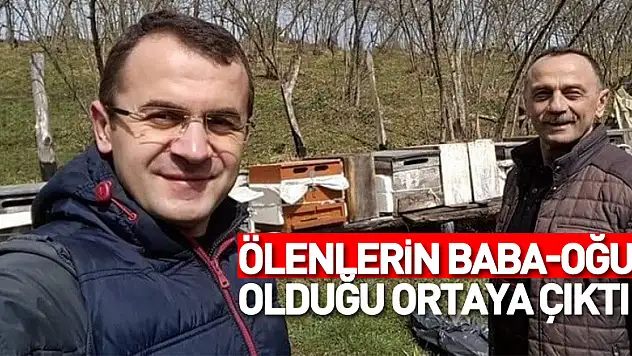 Kazada ölen 2 kişinin baba-oğul olduğu ortaya çıktı