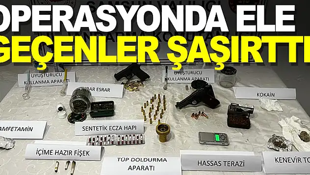 OPERASYONDA ELE GEÇENLER ŞAŞIRTTI!