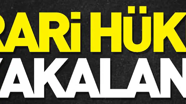 Samsun'da 2 firari hükümlü yakalandı