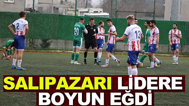 Salıpazarı Lidere Boyun Eğdi