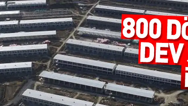 Samsun'da 800 dönüm üzerine bin 608 iş yerinden oluşan dev sanayi sitesi inşa ediliyor