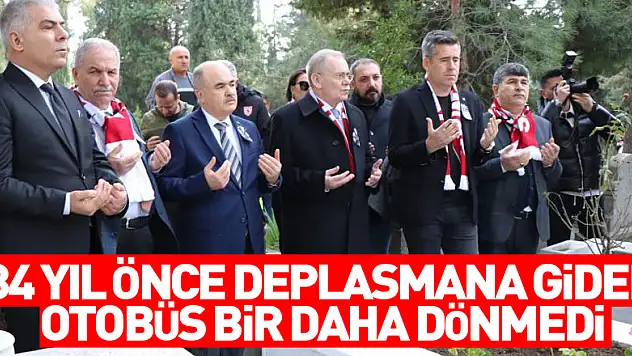 34 yıl önce deplasmana giden otobüs bir daha dönmedi