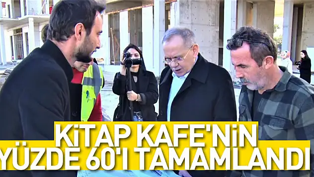 Kitap Kafe'nin yüzde 60'ı tamamlandı