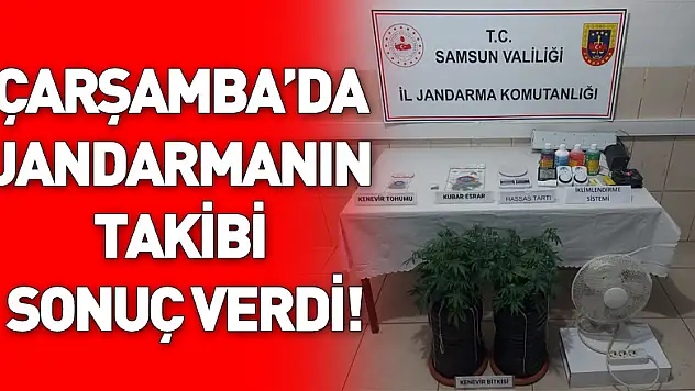 Jandarmanın takibi sonuç verdi!