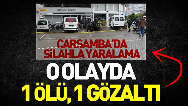 Silahla Yaralamada 1 Ölü 1 Gözaltı