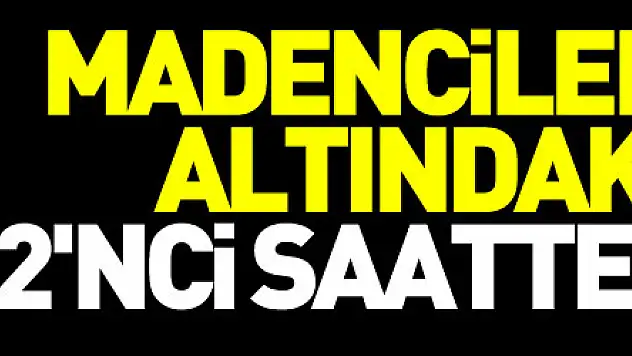 Madenciler enkaz altındaki çifti 82'nci saatte kurtardı