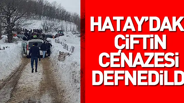 'Asrın felaketi'nde Hatay'da yaşamını yitiren çiftin cenazesi, Samsun'da defnedildi