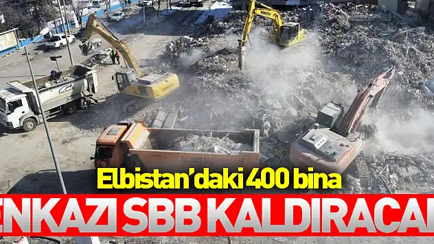 Elbistan'daki 400 bina enkazını Samsun Büyükşehir Belediyesi kaldıracak