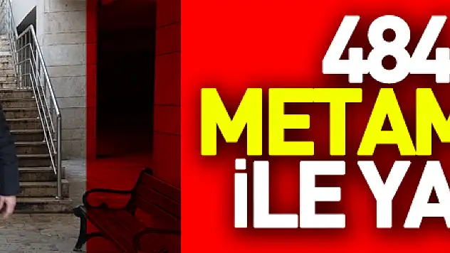 484 gram metamfetamin ile yakalanan şahıs tutuklandı