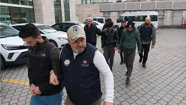 Samsun'da DEAŞ'tan 5 yabancı uyrukluya adil kontrol