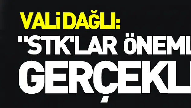 Vali Dağlı: 'STK'lar vatandaşların destekleriyle deprem bölgesinde önemli çalışmalar gerçekleştirdi'
