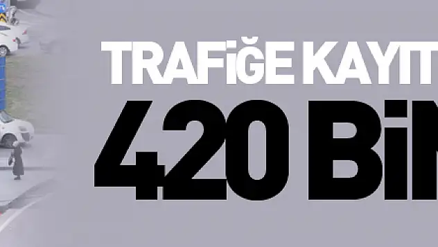 Samsun'da trafiğe kayıtlı taşıt sayısı 420 bini aştı