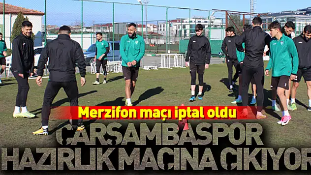 Çarşambaspor'da Ünye Mesaisi